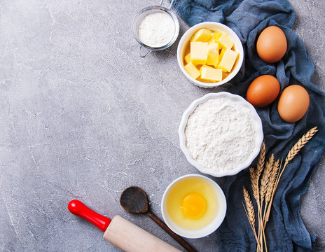 Baking ingredients for pastry