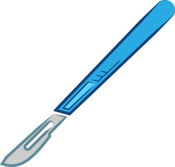 Surgical Scalpel Icon Design