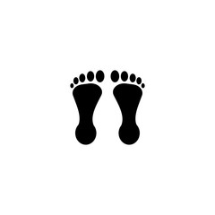 Fototapeta na wymiar Foot icon