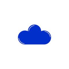 Cloud flat icon