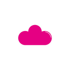 Cloud flat icon