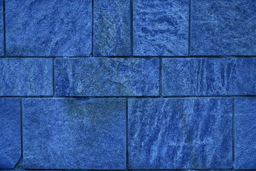 Ultra blue Granite wall texture, rock background, stone surface