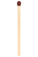 wooden matchstick isolated on white background, brown head match