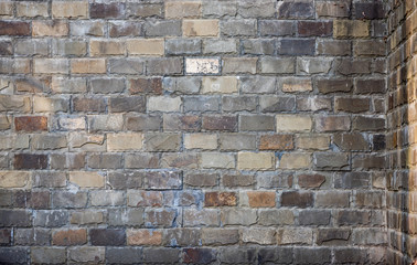 old brick masonry texture background
