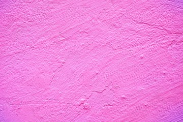 Pink Painting on Concrete Background.