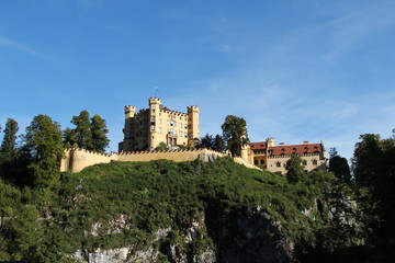 Fototapeta na wymiar very beautiful castle of the Bavarian king. Located in southern Germany, Bavaria.