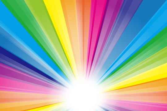 #Background #wallpaper #Vector #Illustration #design #free #free_size #charge_free #colorful #color rainbow,show business,entertainment,party,image  背景素材,虹色,レインボー,スペクトル,日光,お日様,光,光線,放射光,輝き,放射線,集中線,ビーム