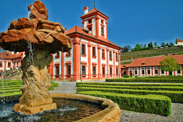  Historical chateau at Troja Prague