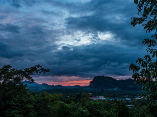 twilight view valley