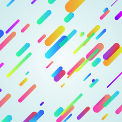 Bright colorful neon tubes abstract background design layout