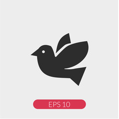 Bird vector icon