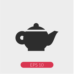 Teapot vector icon