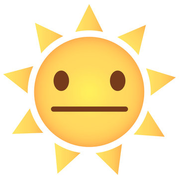 Sonne Emoji neutral