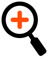 Fototapeta premium Zoom in icon