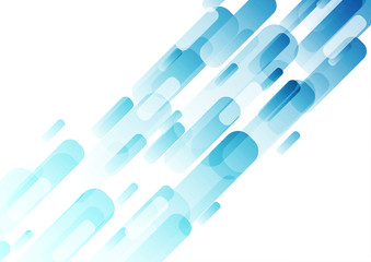 Fototapeta premium Tech diagonal geometric shapes abstract background