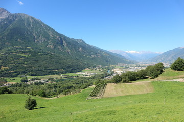 Fototapeta premium valle d'aosta