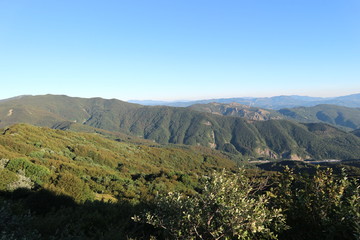 Fototapeta premium cima di un monte
