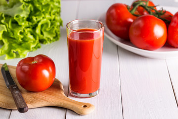 Image with tomato juice.