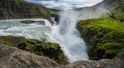 Obraz premium Gullfoss Waterfall