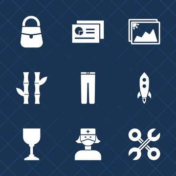 Premium set with fill icons. Such as launch, photography, document, clothing, business, repair, report, pants, old, paper, female, rocket, blank, accessory, fashion, bamboo, clothes, industrial, image