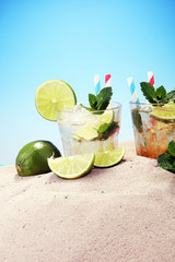 Lemon Fruit Lime Caipirinha of Brazil