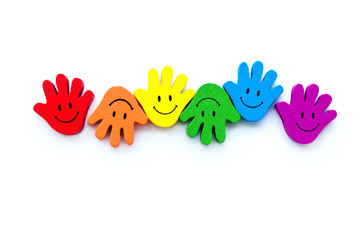 smiling symbol of LGBT