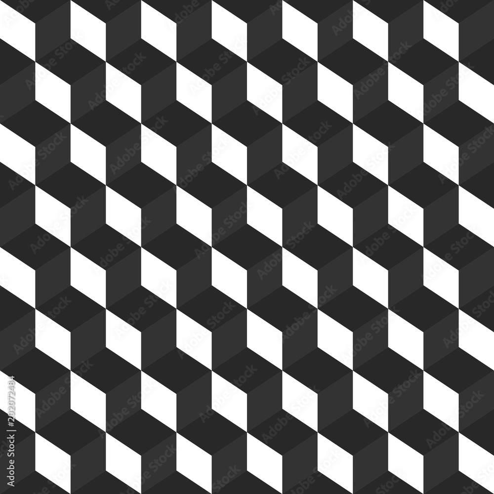 Aufkleber seamless blockchain technology pattern.vector busines pattern with blocks.