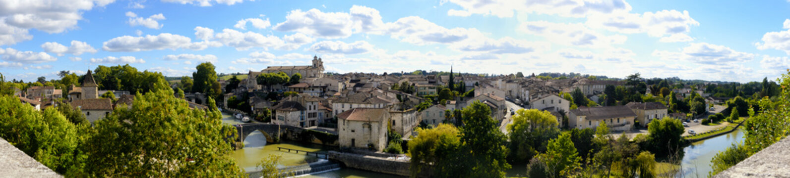 Nerac, French destination on Baise River.
