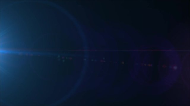 Seamless looping lens flare element. 4K UHD realistic animation.