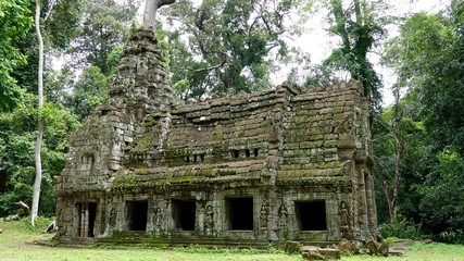 Naklejka premium Khmer Tempel in Angkor, Kambodscha