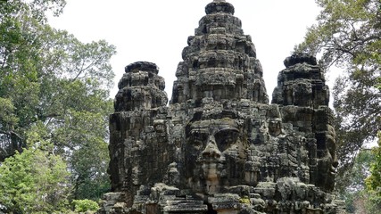 Khmer Tempel in Angkor, Kambodscha