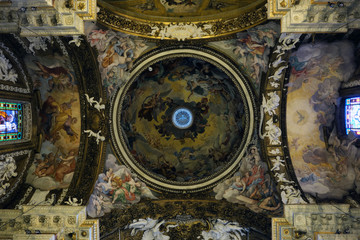Fototapeta na wymiar Santa Maria della Vittoria Church in Rome