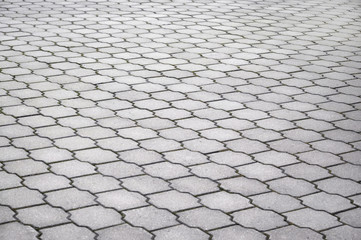 paving slabs gray background
