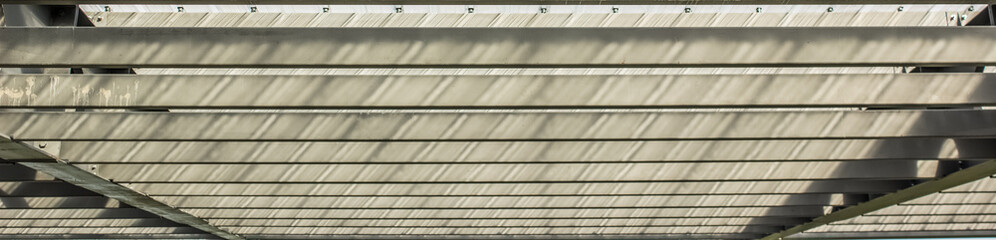 abstract metal industrial construction stadium