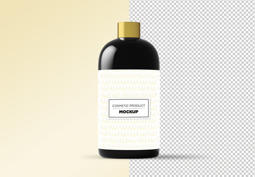 Cosmetic Bottle Product Mockup