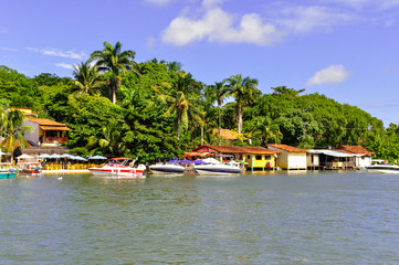 Fototapeta na wymiar Ilha de Boi peba-ba