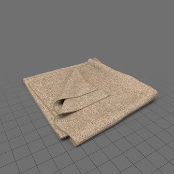 Folded blanket 3