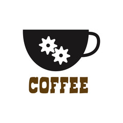 Vector cup with gear