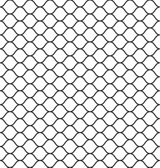 Vector seamless pattern cage