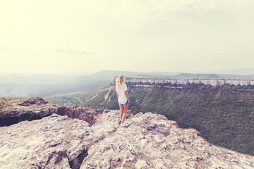 Gorge deep and narrow in the mountain. The best place for tourists with the observation sites and the caves.