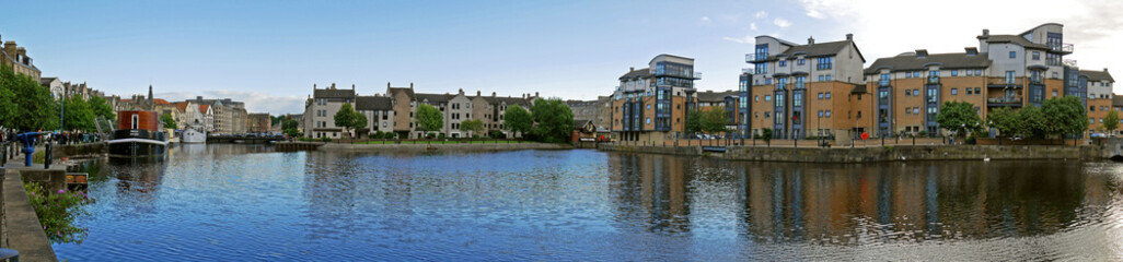 Fototapeta premium Port of Leith, Edinburgh, SCOTLAND.