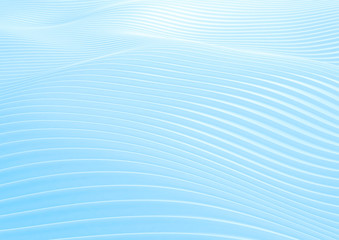 Abstract white wave background.