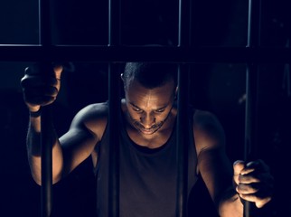 A man arrest in the jail