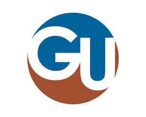 circle initial typography typeset alphabet font image vector icon