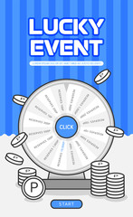 Shopping Roulette Event Design