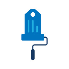 Tag Paint Logo Icon Design