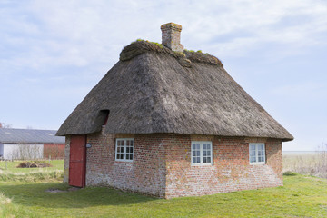 Obraz premium Kleinste und älteste Schule auf der Insel Rømø