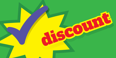 Sale poster with percent discount. vector. illustration. shopping. big sale. hot sale. super sale. background