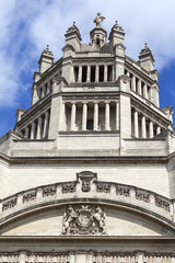 Victoria and Albert Museum, facade, South Kensington, London, United Kingdom