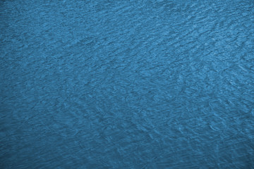 Fototapeta na wymiar Sea surface with small waves, aerial view